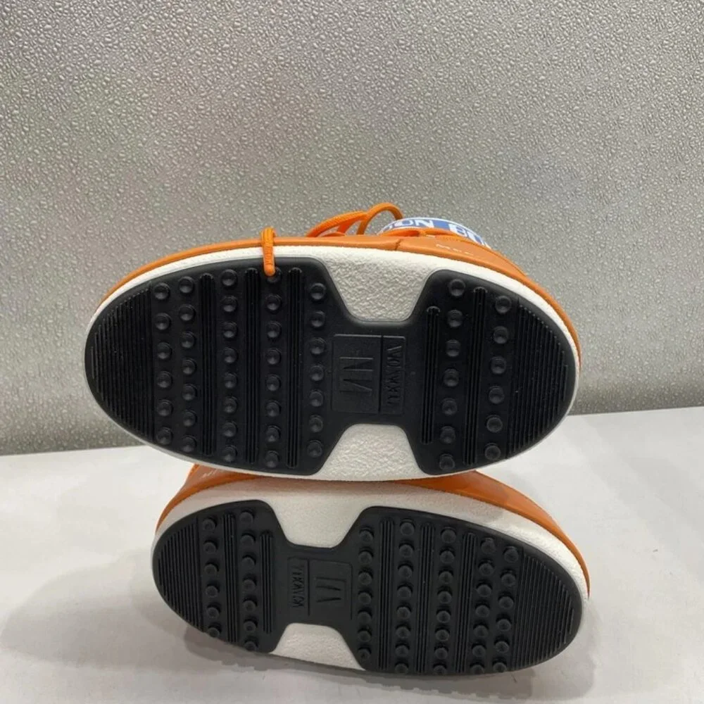Moon Boot Orange Snow Bootie